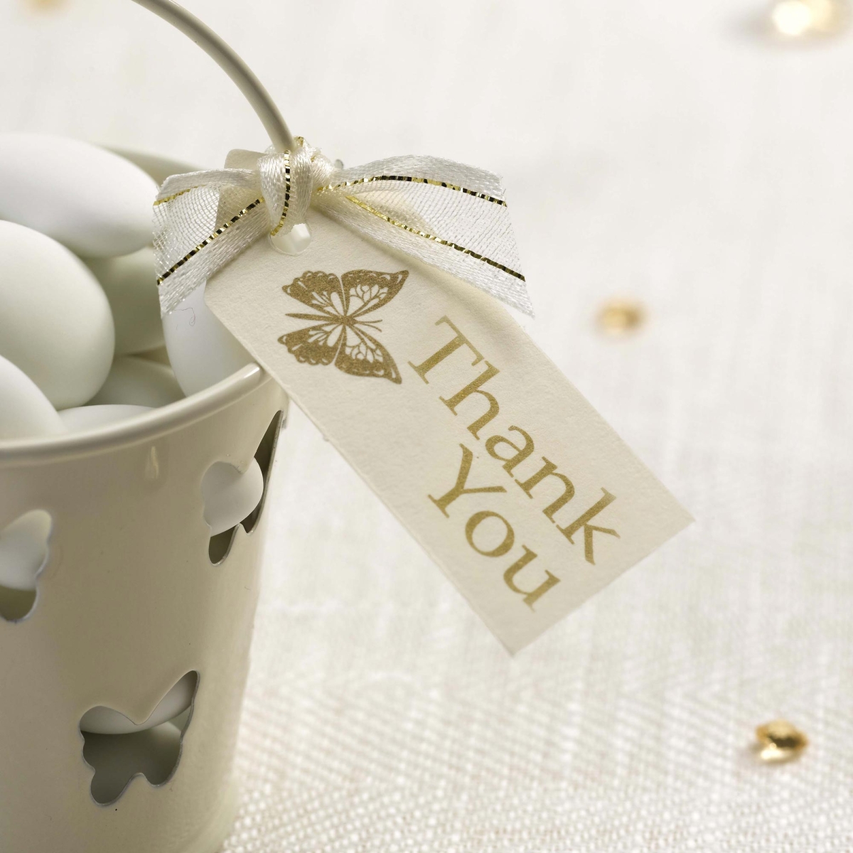 Anhänger Butterfly Creme