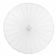 Blumenmädchenschirm Sommernacht Weiß