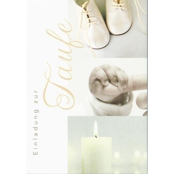 Einladungskarte Zur Taufe