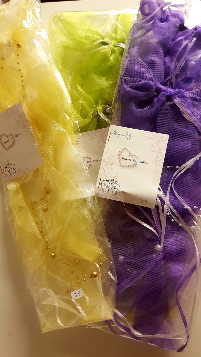 Maschen Handmade Gelb