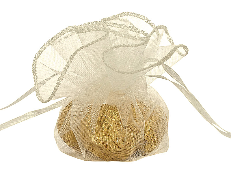 Organzakreise Elfenbein