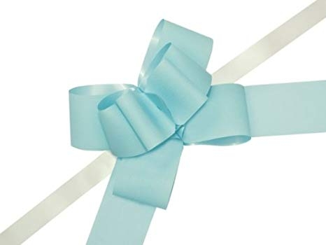 Papiermasche zum Ziehen - 5 cm Hellblau