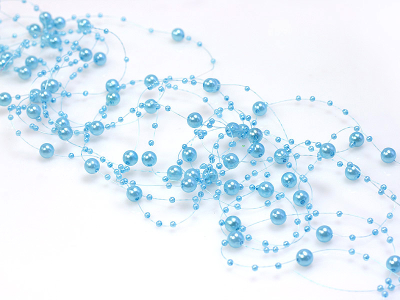 Perlengirlande Aqua 15