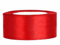 Satinband 12mm Rot