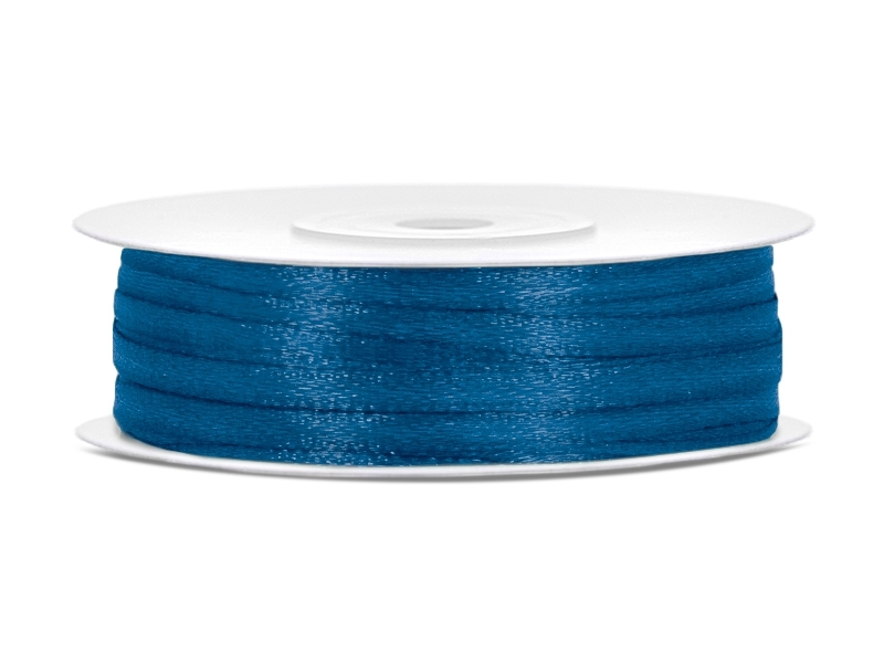 Satinband 3mm Blau