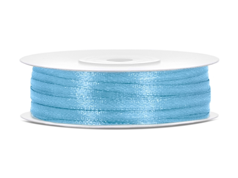 Satinband 3mm Hellblau