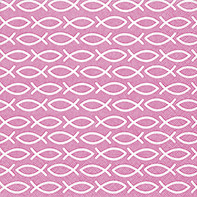 Servietten Fischchen Fuchsia