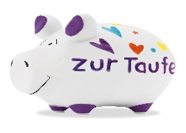 Sparschwein Zur Taufe