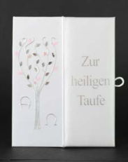 Taufbrief Lebensbaum Rosa oder Blau Rosa
