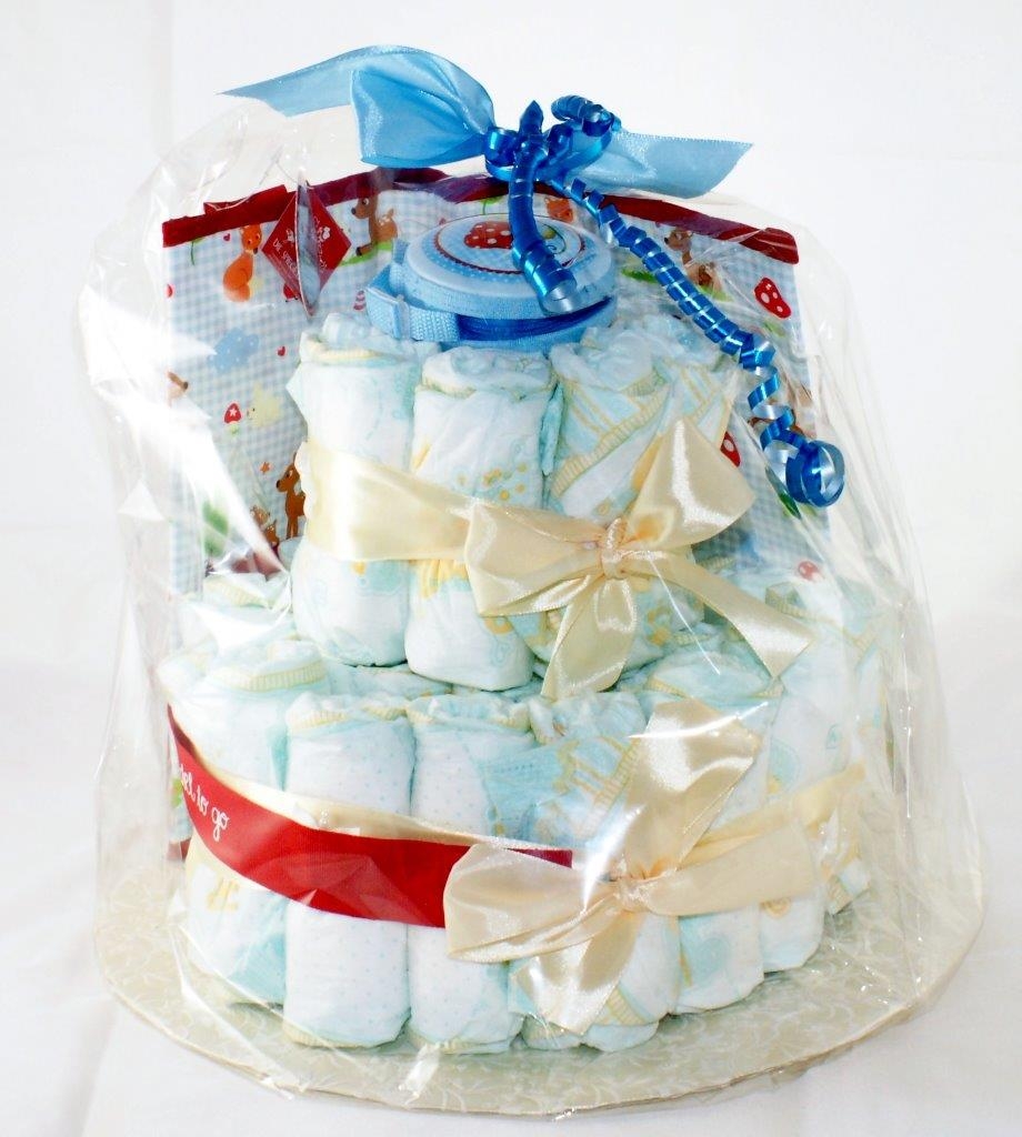 Windeltorte to go Blau