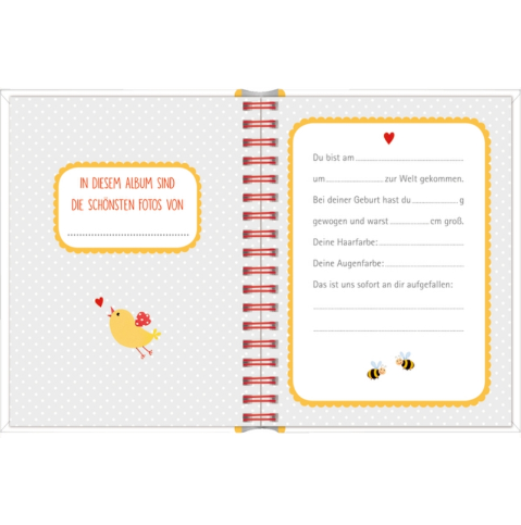 Fotoalbum Einsteckalbum Unser Enkelkind Weiß