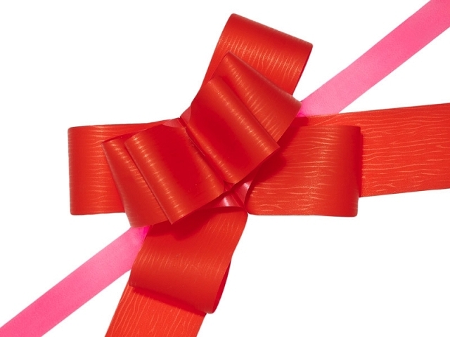 Papiermasche zum Ziehen - 5 cm Rot