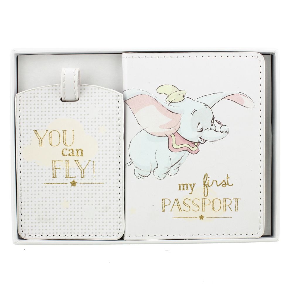 Passhülle und Kofferanhänger Dumbo