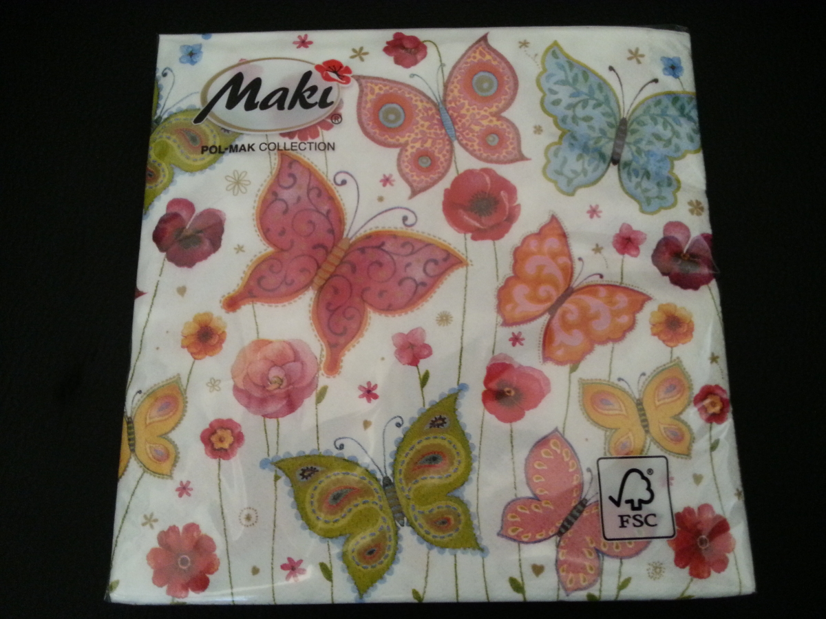 Servietten Schmetterling