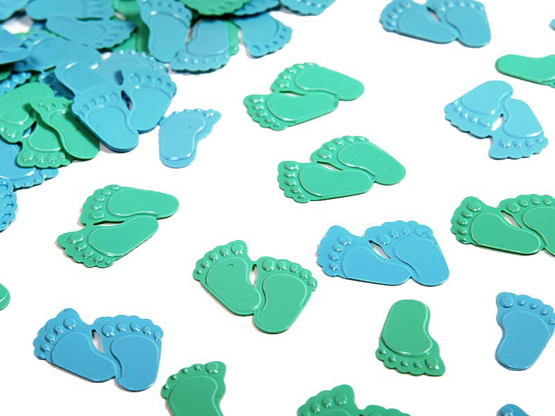 Streuteile Füßchen Blau