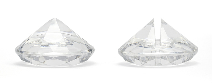 Tischkartenhalter Diamant