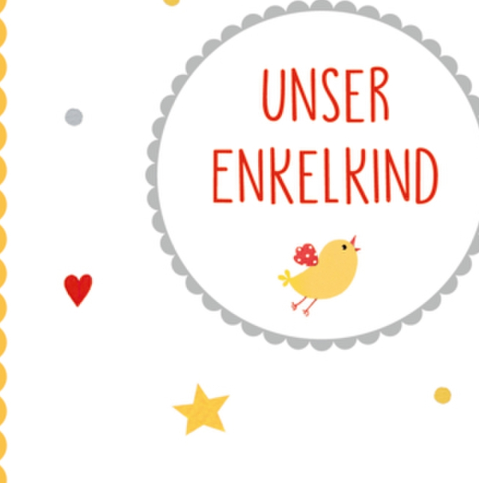 Fotoalbum Einsteckalbum Unser Enkelkind Weiß