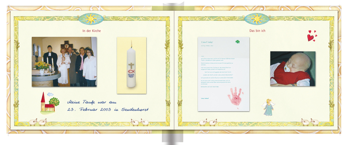 Fotoalbum Taufe