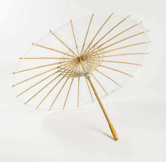 Blumenmädchenschirm Sommernacht