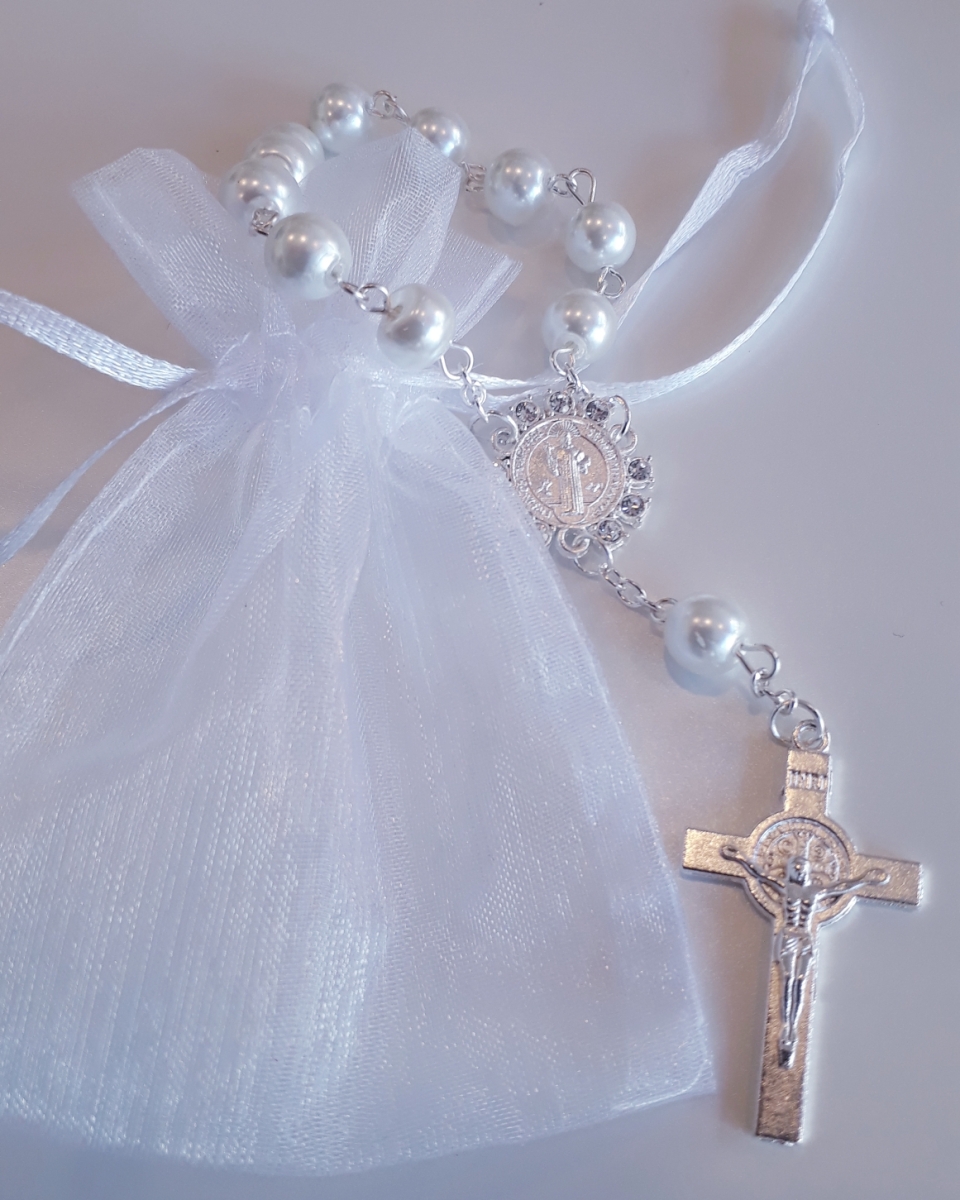 Rosenkranz im Organzasäckchen