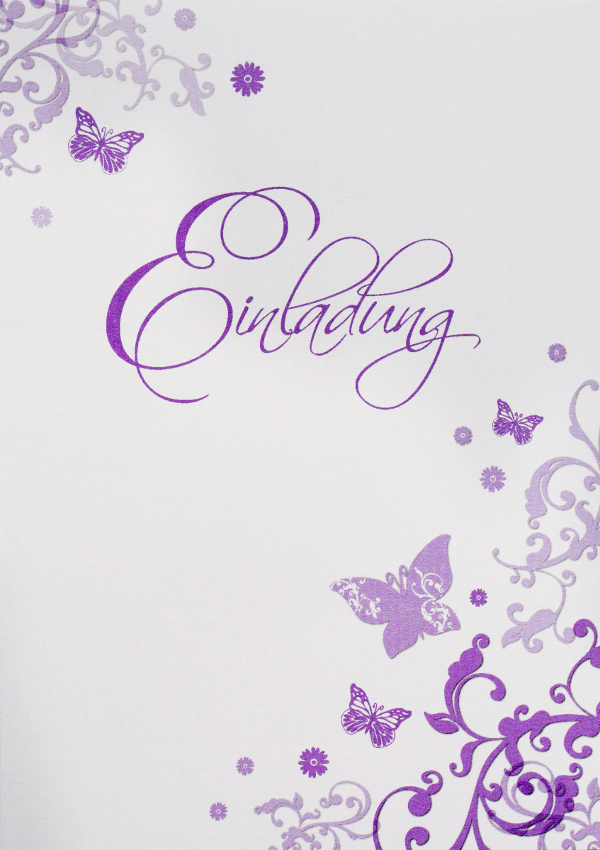 Einladungskarte Lille