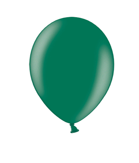 Luftballon einfärbig Dunkelgrün