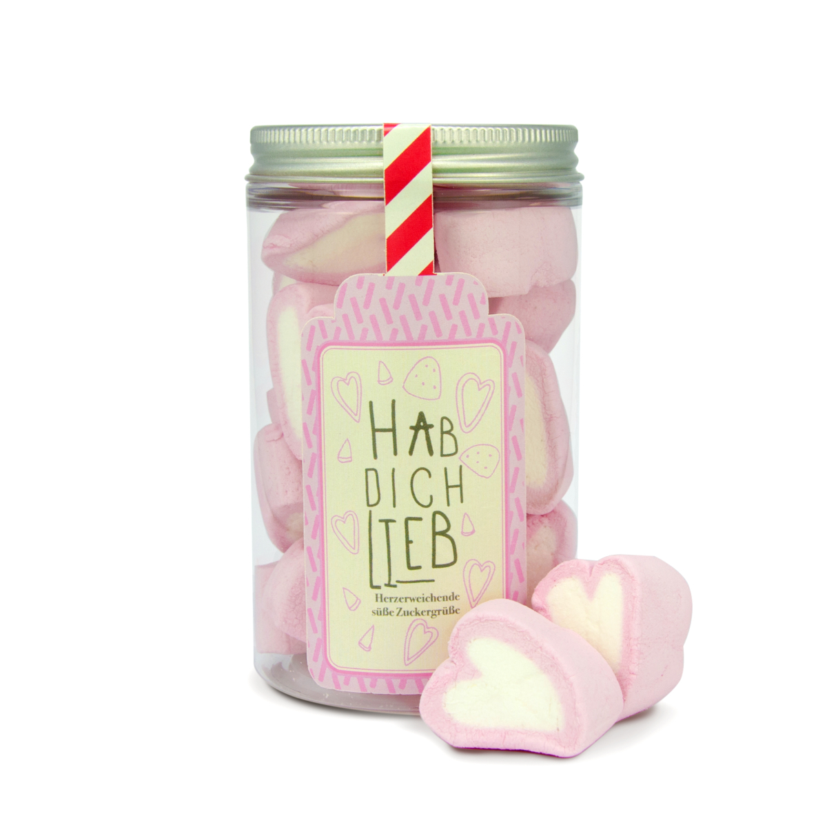 Naschherzen - Hab dich lieb