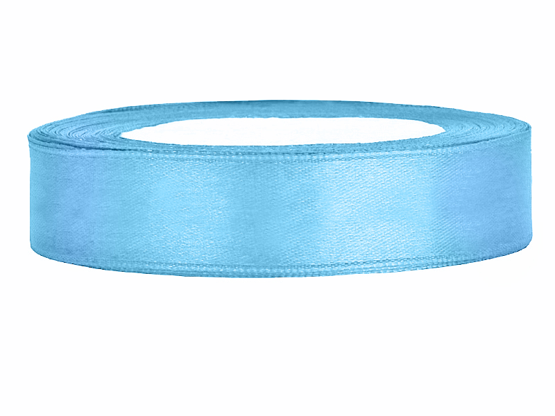 Satinband 12mm Hellblau