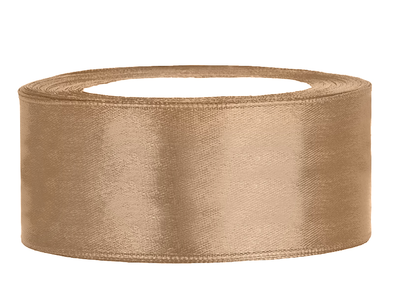 Satinband 25mm Gold