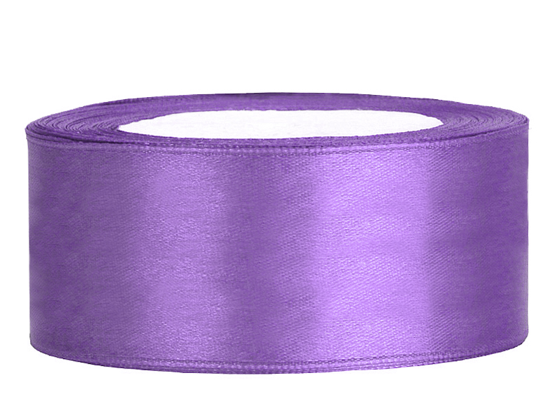 Satinband 25mm Violett