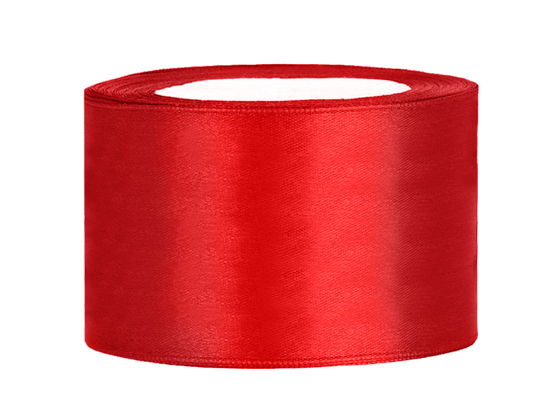 Satinband 38mm Rot - 007