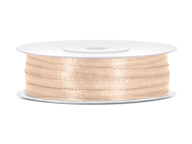 Satinband 3mm Creme