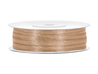 Satinband 3mm Gold