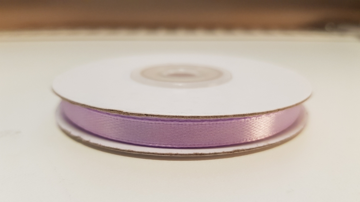 Satinband 6mm Blasslila