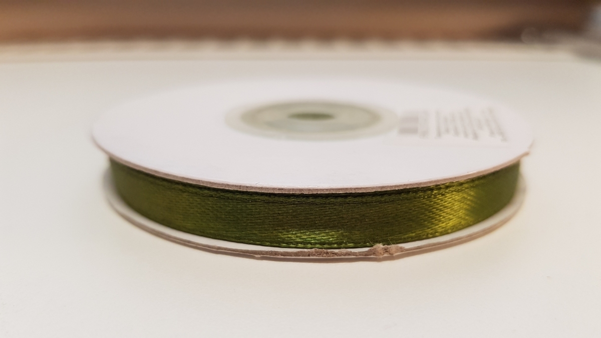Satinband 6mm Gold