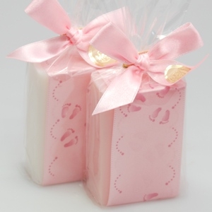 Seife Fußabdrücke Rosa