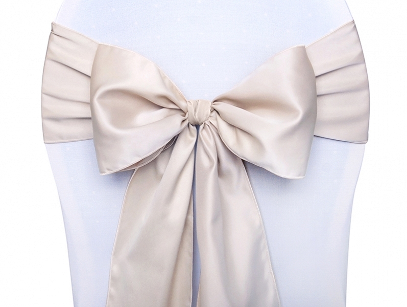 Sesselmaschen Champagner