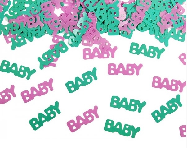 Streuteile Baby bunt