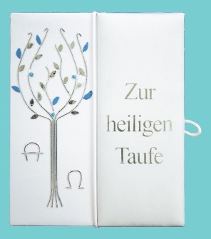 Taufbrief Lebensbaum Rosa oder Blau